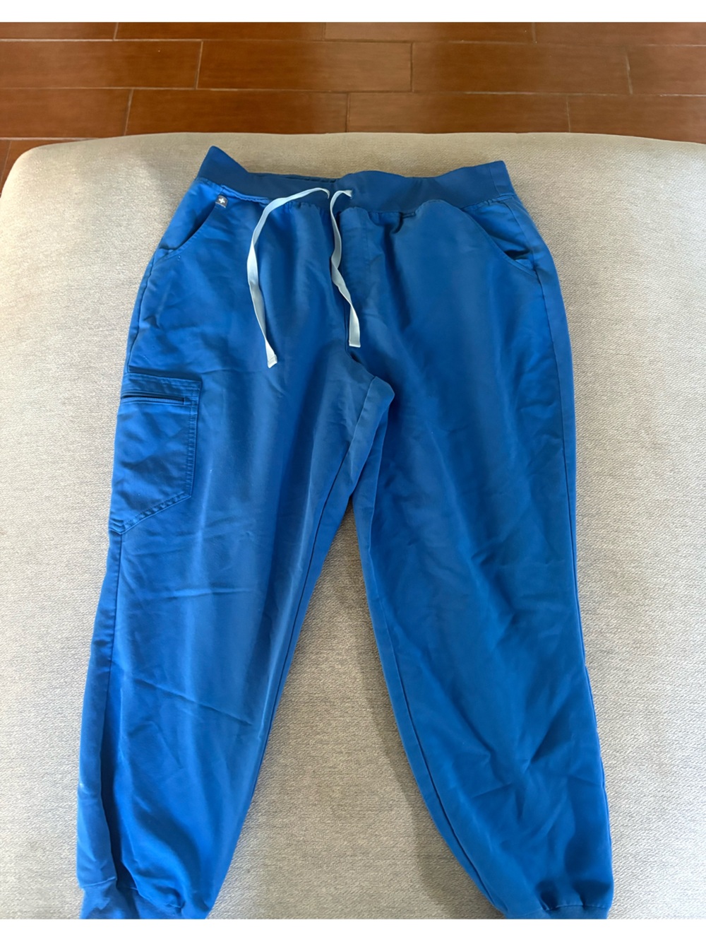Figs Women's Royal Blue Drawstring Jogger Pants